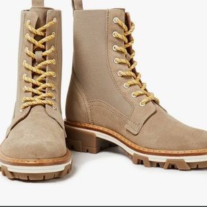 Rag & bone lace up suede boots